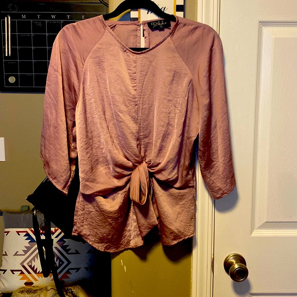 Lilac polyester blouse       #71